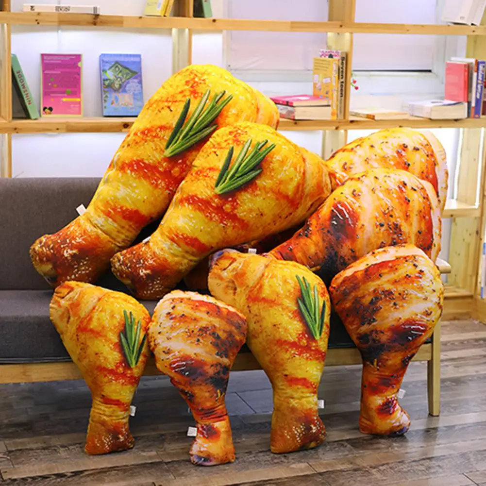 Симпатичная 3D подушка в виде Барабанной палочки для постельного белья имитация