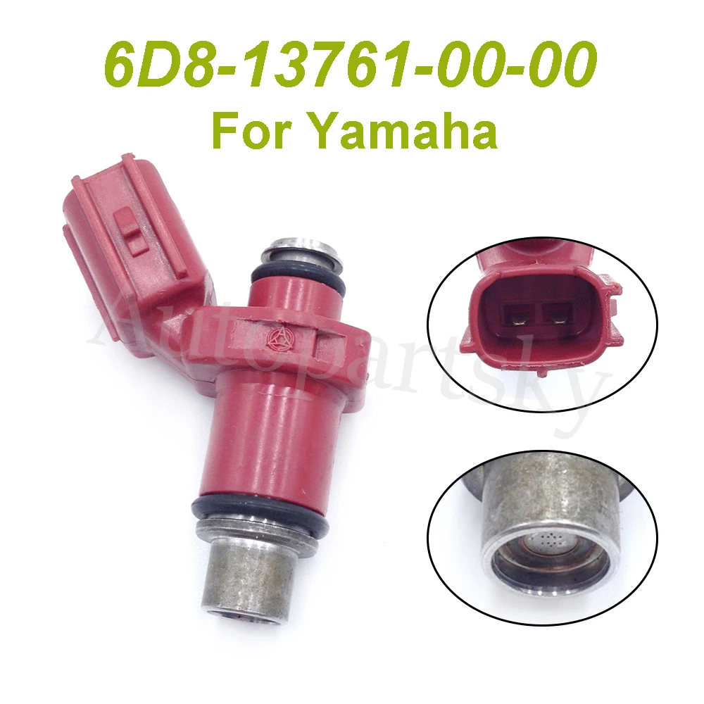 Высокое качество нового Топливные форсунки OEM 6D8-13761-00-00 6D8 13761 00 для Yamaha подвесной 80
