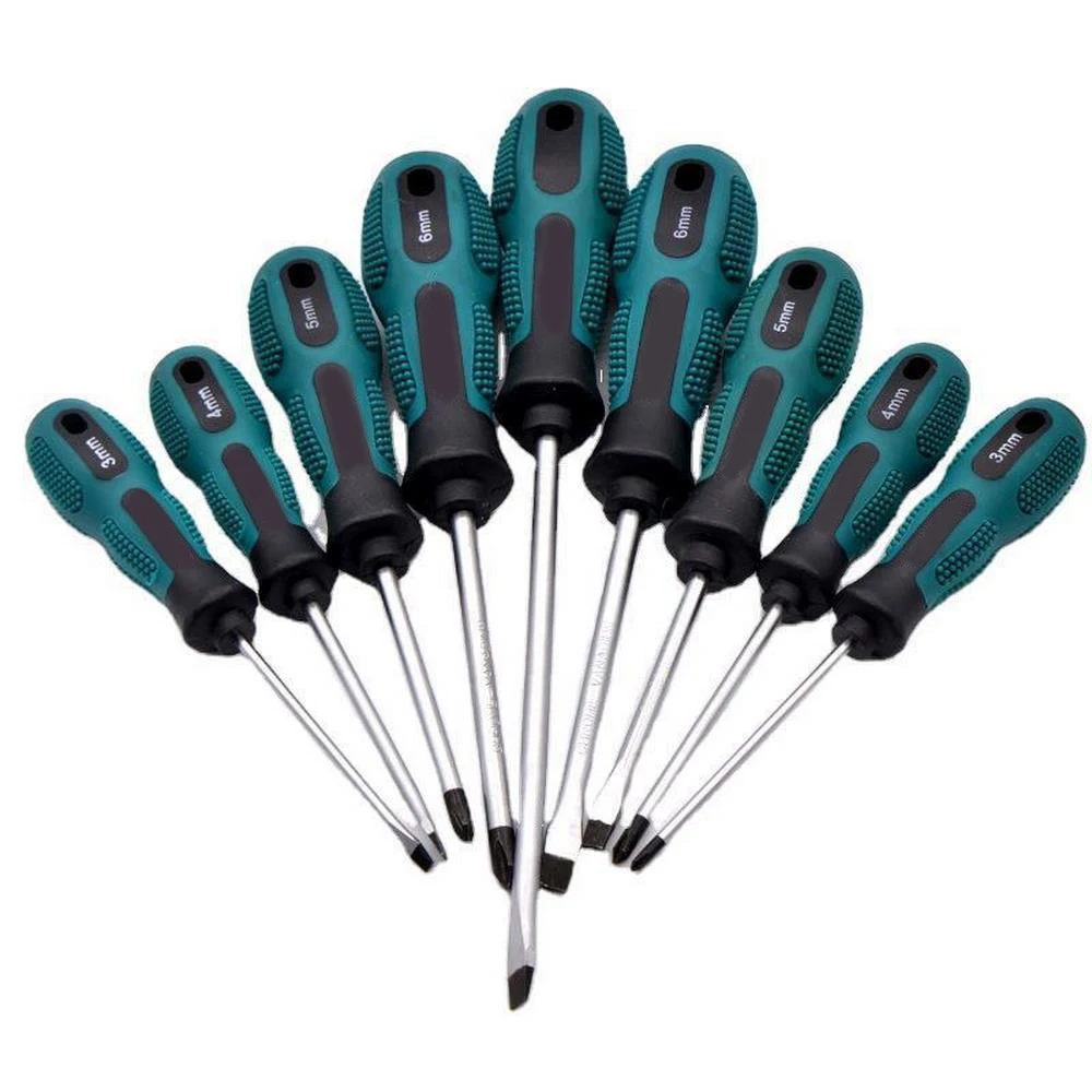 

10PCS Screwdriver Set Precision Torx Hex Screw Driver Magnetic Bit Insulated Handle Multi-function Car ReplairTool Kit