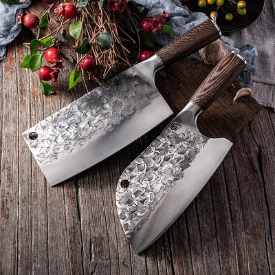

High hardness stainless steel kitchen chef boning Vegetable Knives kill fish knife meat cleaver outdoor camping cooking knife