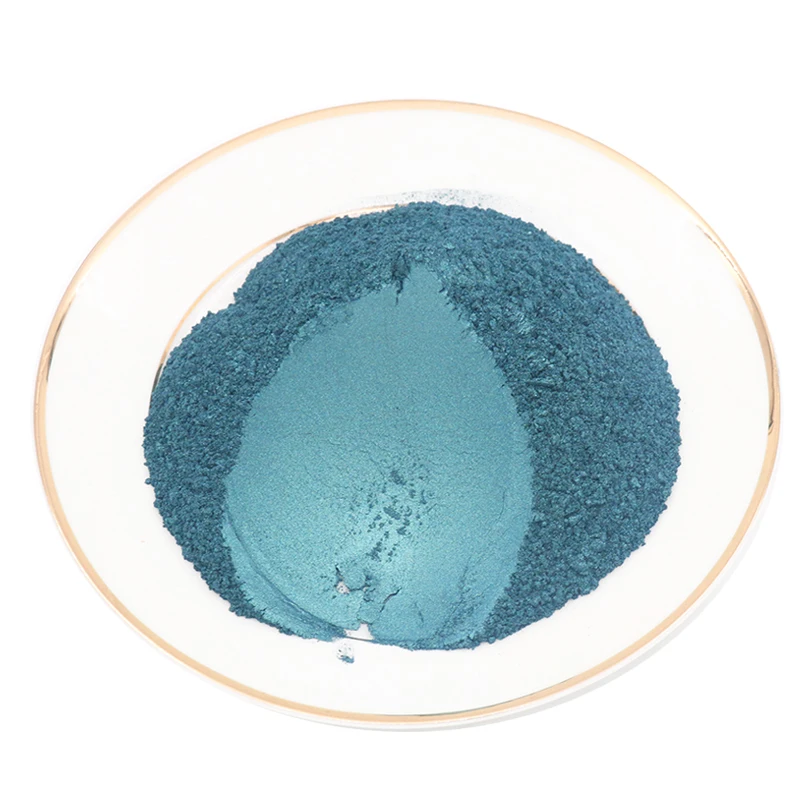 Жемчужный пигмент для пудры акриловая краска тип 433 сосновый зеленый рукоделия