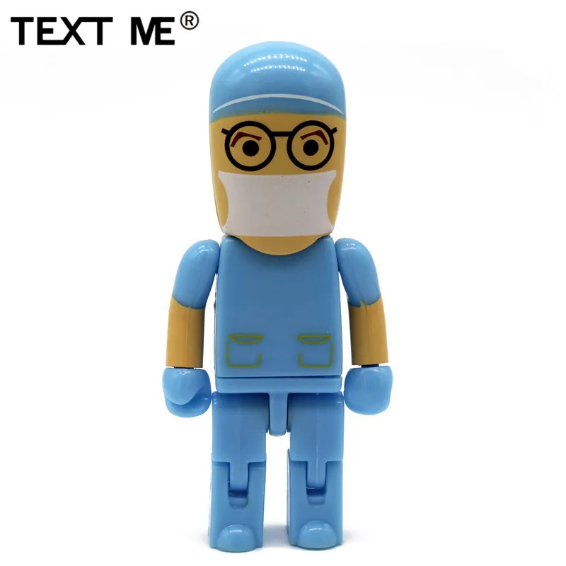TEXT ME 64GB Doctors USB флешка usb 2,0 USB флеш-накопитель 4GB 8GB 16GB 32GB карта памяти