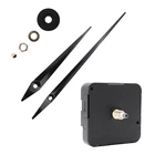 Бесшумные настенные часы сделай сам с высоким крутящим моментом, механизм кварцевого механизма с 2 стрелками, набор запасных частей для ремонта