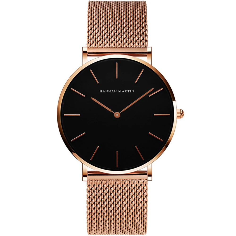 Часы наручные мужские с японским кварцевым механизмом простые повседневные