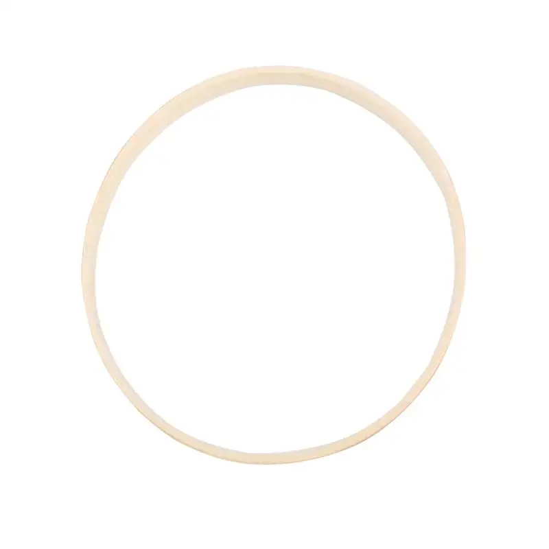 Светло-серый Dreamcatcher DIY Crafts Accessories Wooden Hoop Room Ornaments Wind Chimes Natural Bamboo Ring Home Decoration - Цвет: Светло-серый