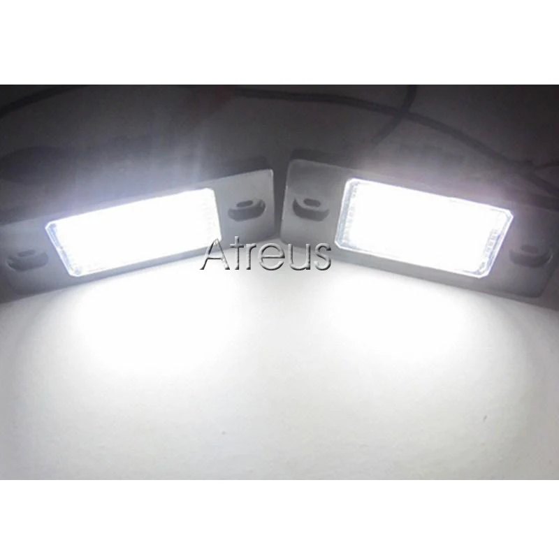 Mutips Автомобильный светодиодный Подсветка регистрационного номера для Porsche Cayenne VW