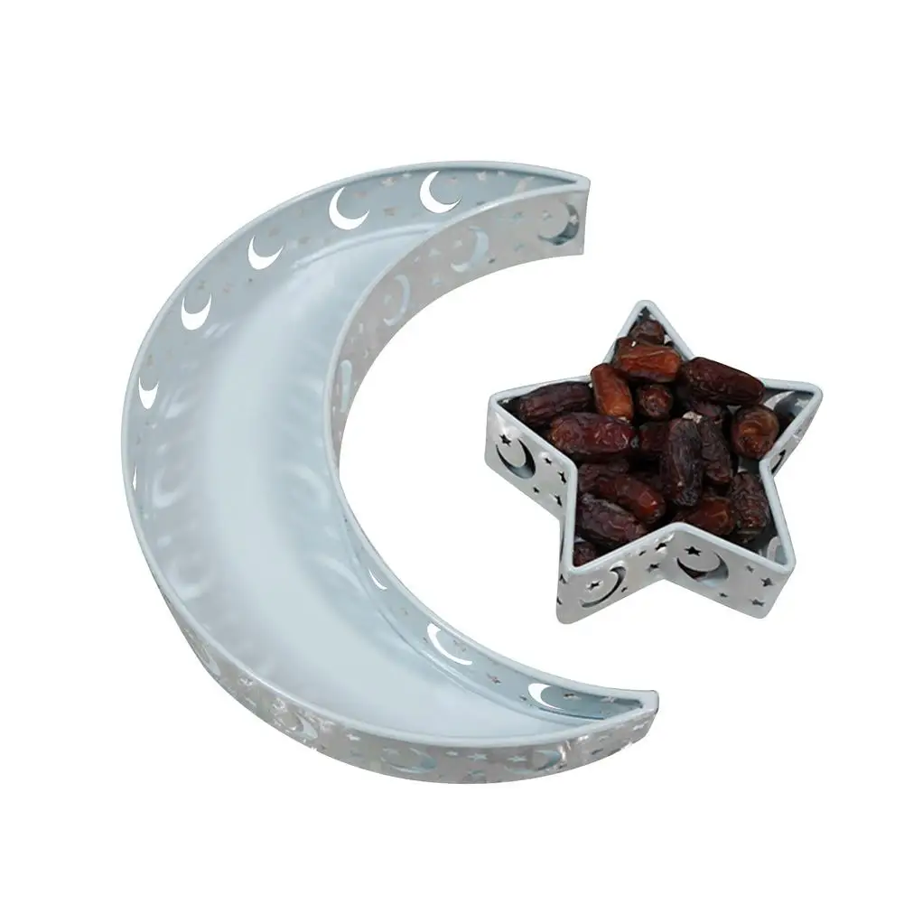 Мусульманский сервировочный поднос Eid Moon Star посуда Десерт для еды Инновационные