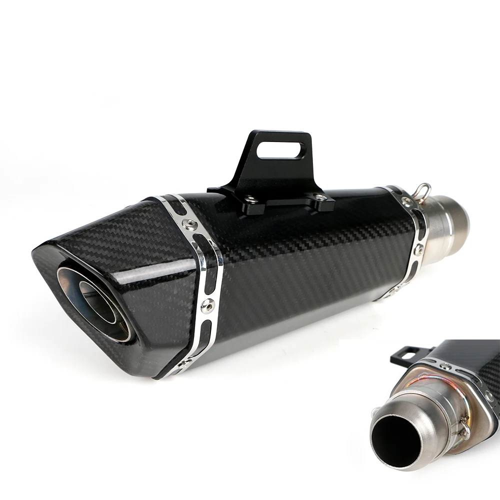 Выхлопная труба для Yamaha FZ6 YZF R3 R1 R6 мотор 51 мм глушитель R11 R15 R25 R125 аксессуары