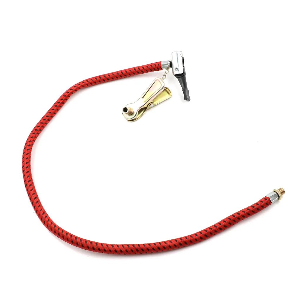 1 шт. красный велосипедный ручной воздушный насос сменный шланг резиновая трубка