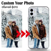 customize personalized phone case fashion cover transparent for iphone 13 12 mini 11pro max se2020 6 6s 7 8plus x xs xr xsmax