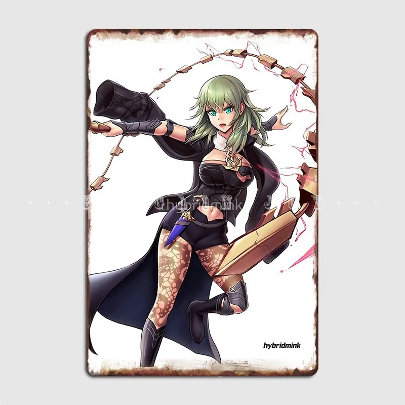 

Металлический знак Byleth, настенная пещера, паб, гаражные пластины, персонализированный оловянный знак, плакат