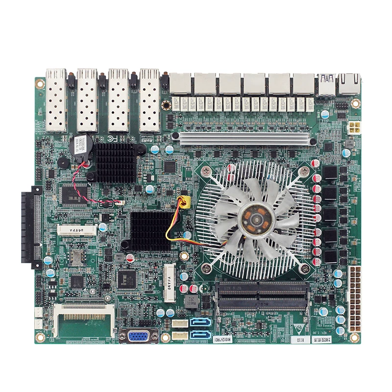 LGA1151 6th 7th PCU pfsense брандмауэр Материнские платы H110 чипсет 6 портов ethernet Материнские платы 2* DDR4 8 Гб 4* USB