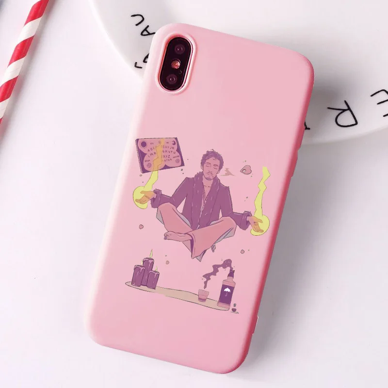 New Umbrella Academy TPU Soft Pink phone case For iPhone11 11Pro 11ProMax X XR XS Max 8 8Plus 7 7Plus 6 6Plus Cover | Мобильные