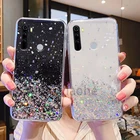 Чехол для телефона Redmi Note 8 2021 с блестящими звездочками мягкий из термопластика силиконовый чехол для мобильного телефона с корпус Redmi Note8