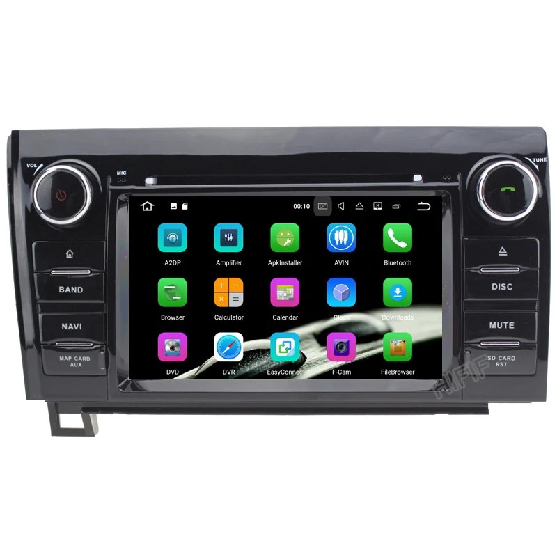 IPS 7-дюймовый 6-ядерный Android 10 4 Гб ОЗУ 64 ПЗУ 2din автомобильный dvd GPS плеер для Toyota Tundra