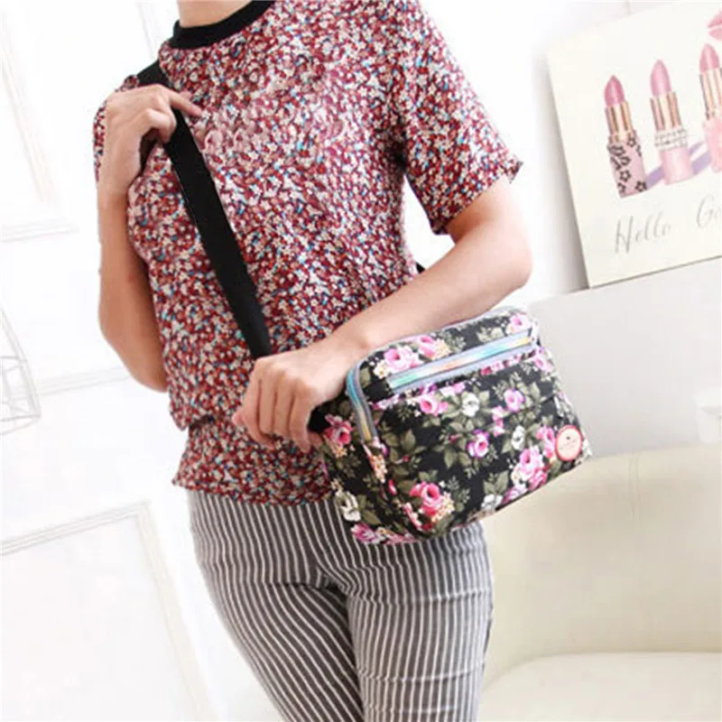 

2021 Women Bags Canvas Shoulder Bag Diagonal Small Square Handbag Multifunction Large Capacity Canvas Crossbody Bags