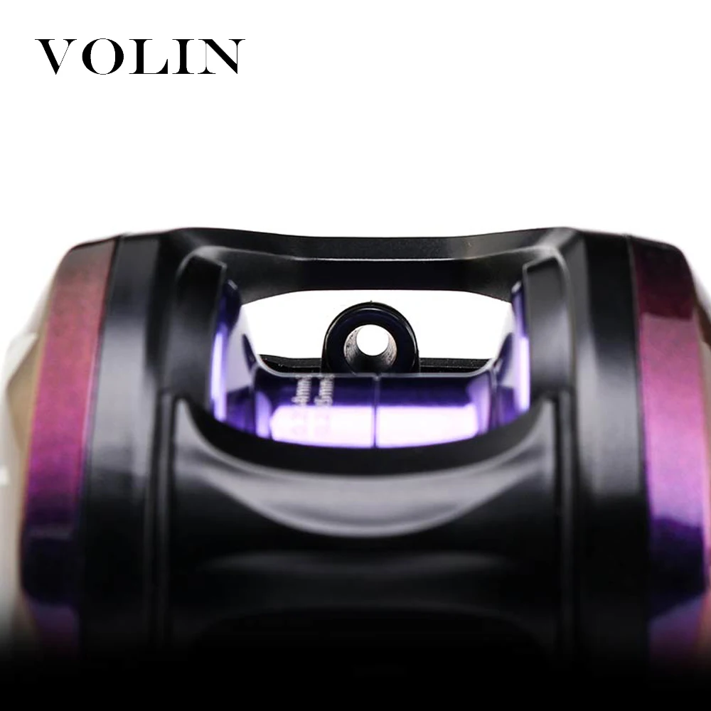 Новая карбоновая Рыболовная катушка Volin углеродная ручка и Магнитная Тормозная