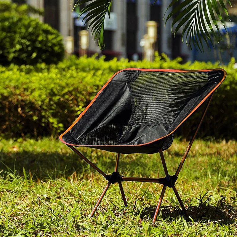 

Ultralight Folding Chair With Carry Bag Portable Beach Sunbath Picnic Barbecue Camping Chairs