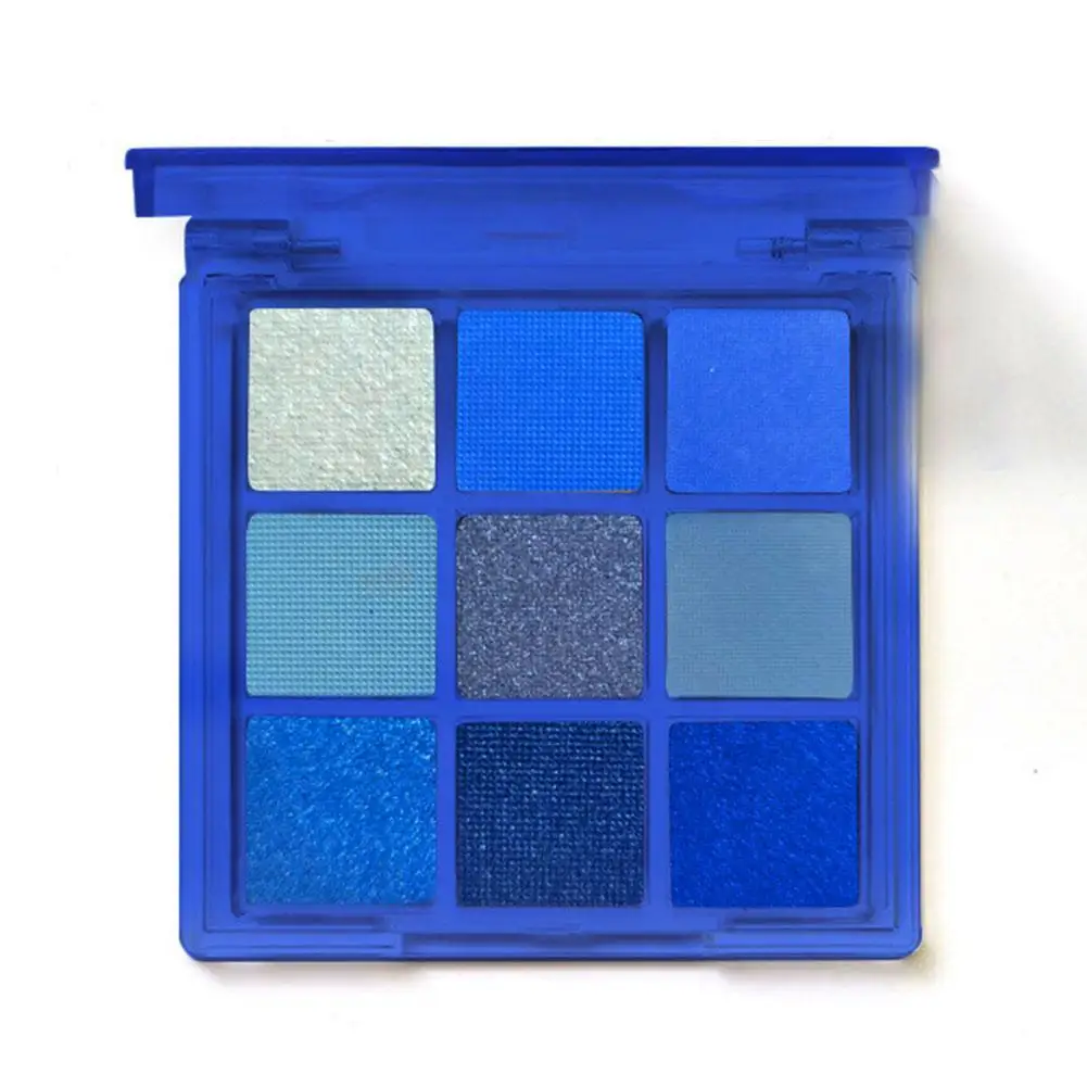 

9 Colors Blue Blood Eyeshadow Makeup Neon Eyeshadow Palette Blue Blood Eyeshadow Makeup Pallete Matte Eye Shadow Palette