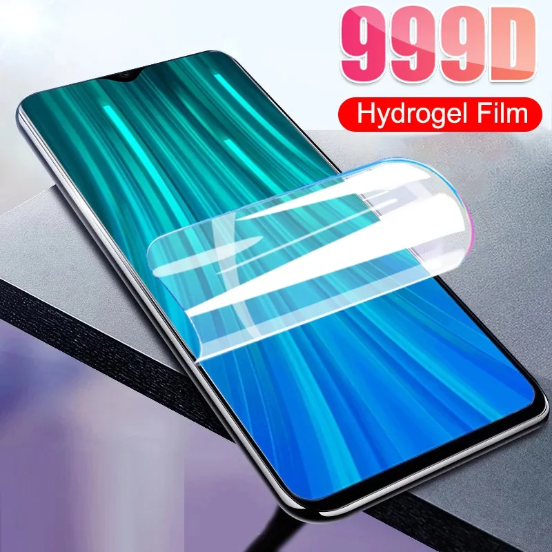 

11D Full Hydrogel Film For Xiaomi Redmi 8 8A 9 9A 9C 9T Screen Protector Redmi Note 8 9 Pro Max 8T 9T 9S Protective Film