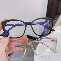 hot anti blue light glasses fahsion unisex personalized jelly color optical eyeglasses simplicity spectacles cat eye eyewear