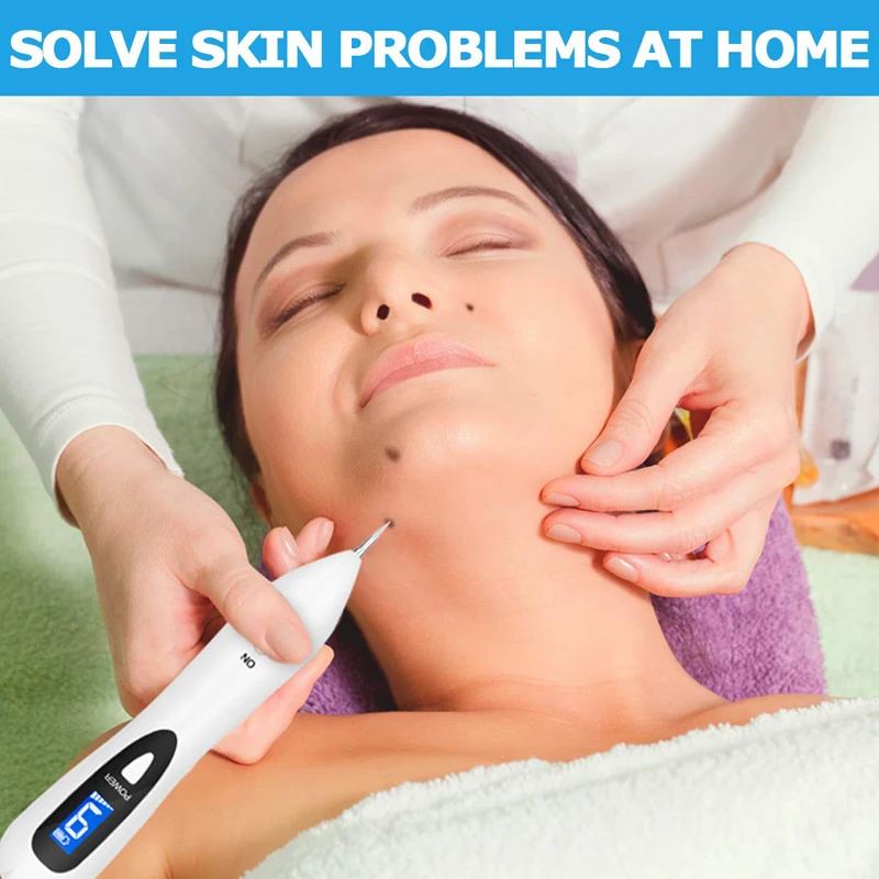 

New LCD Plasma Pen LED Lighting Laser Tattoo Mole Removal Machine Face Care Skin Tag Removal Freckle Wart Dark Spot Removal Pen