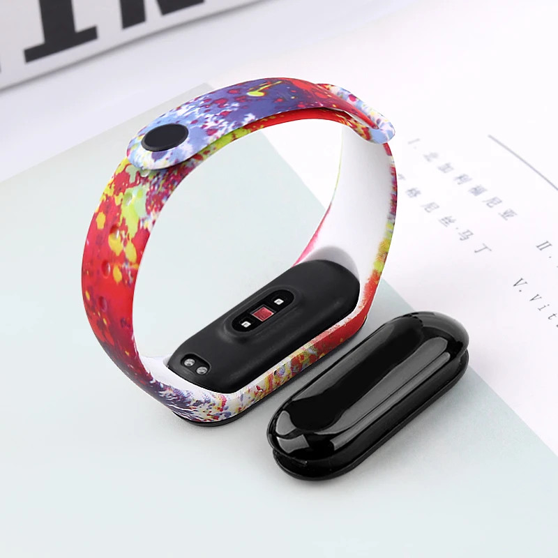

Wrist Strap For Xiaomi Mi Band 6 5 4 3 Silicone Replacement Wristband Bracelet Watchband For Mi Band5 Miband 4 Band4 Accessories