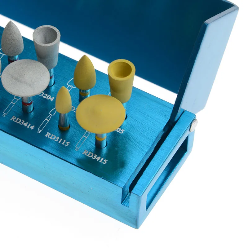 Набор для полировки зубного циркония 10 шт./кор. низкоскоростной алмазов против