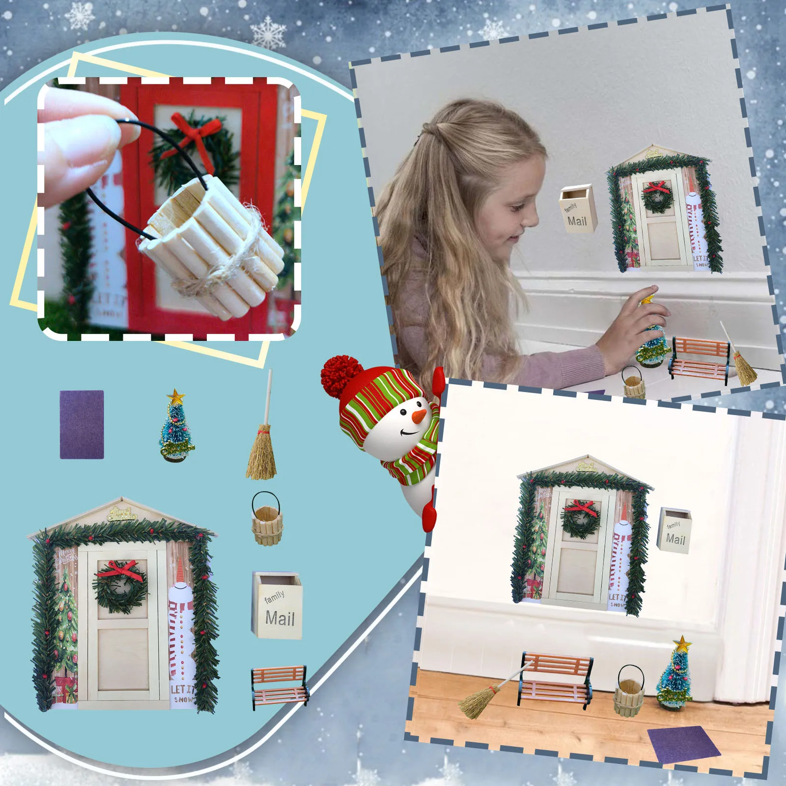 

1 набор, набор миниатюрных карликов для украшения дома