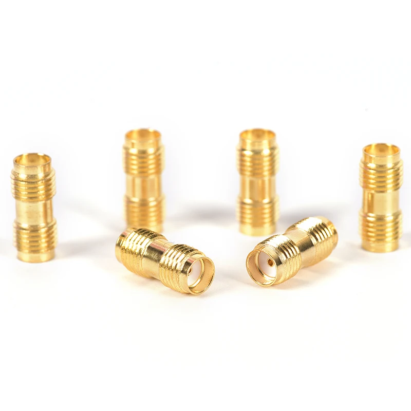 

2 шт./лот SMA F/ F разъем прямой SMA гнездо к гнезду RF адаптер Разъем Антенна конвертер адаптер коаксиальный набор