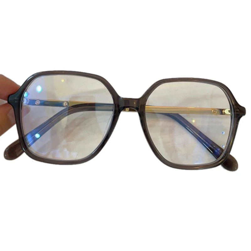 

Glasses Computer Frame Women Men Round Eyewear Ransparent Blocking Glasses Optical Spectacle Eyeglass