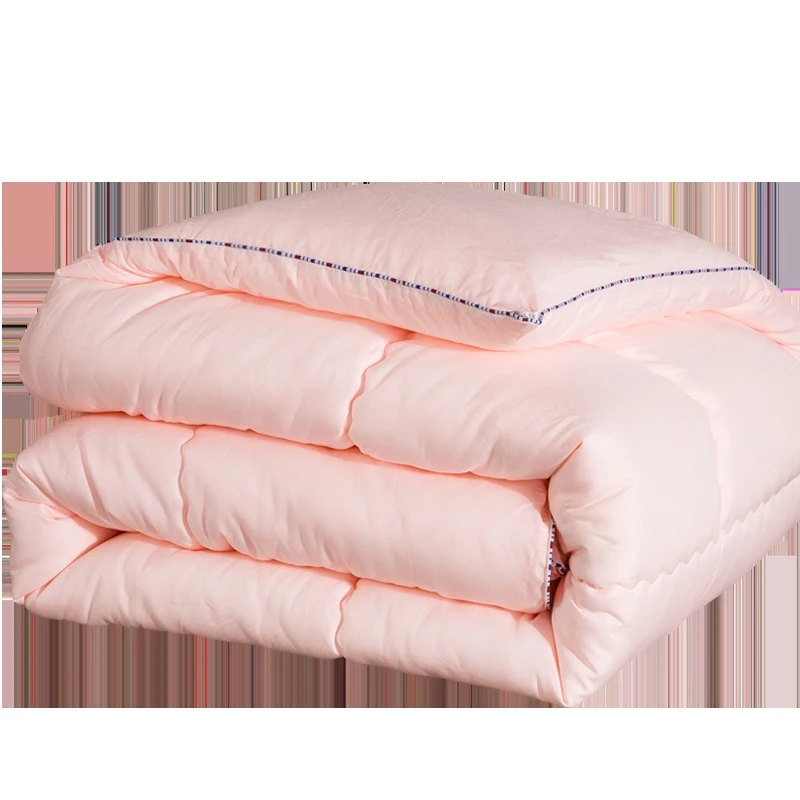 

4kg Weight Pure Cotton Fabric Winter Quilt Comforter Blanket Duvet Filling Feather Printed 100% Soft Outer Cover CF