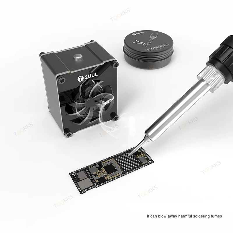 

2uul мини вытяжной вентилятор 5 в USB type-C источник питания вход для быстрой материнской платы уход Охлаждение Вентилятор эжектора воздуха
