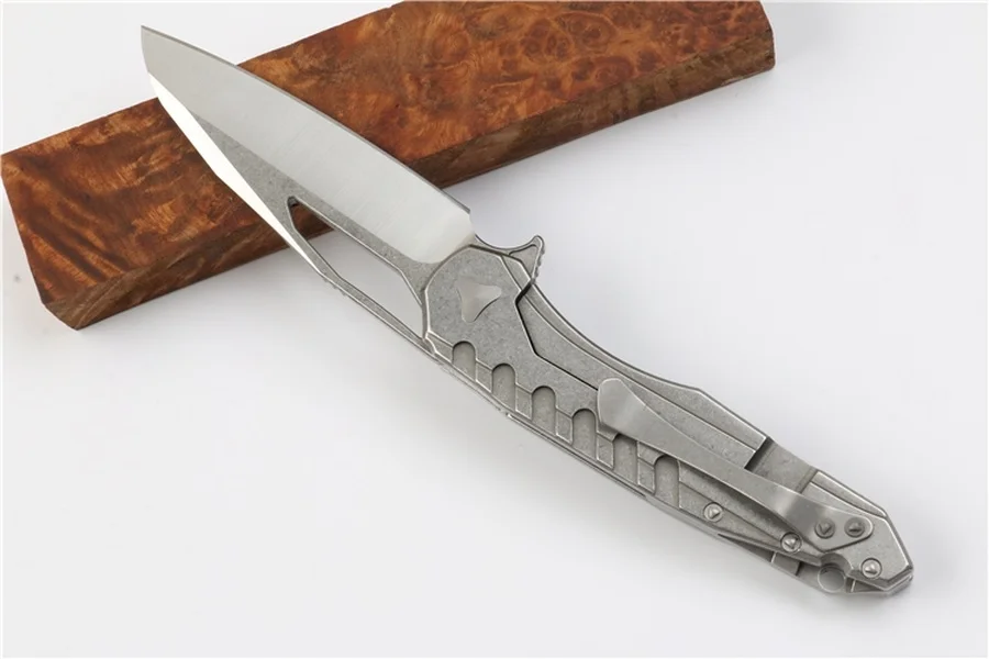 Складной нож Sigil Magic Rune D2 со стальным лезвием тактический спасательный охотничий