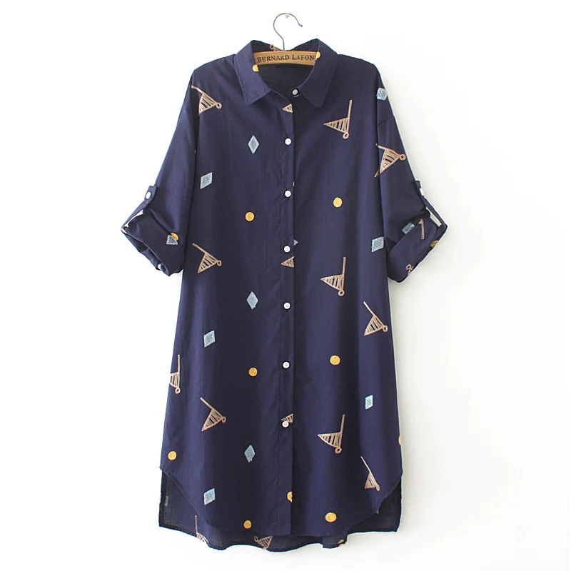 Осенняя женская рубашка с цветными флагами топы женские блузки длинным рукавом