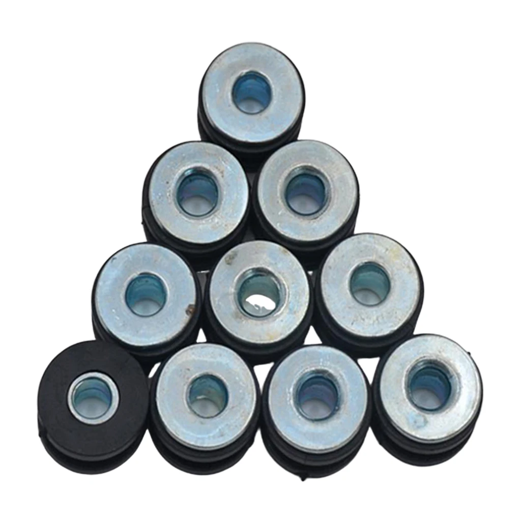 

5 Pairs Motorcycle Grommets Rubber Kits Fitment For Fairing