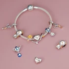 Для женщин, сделай сам, волшебной серии 100% 925 стерлингового серебра Magic чайник кулон в форме браслет очарование розы лозы бусины розы лозы ювелирные изделия