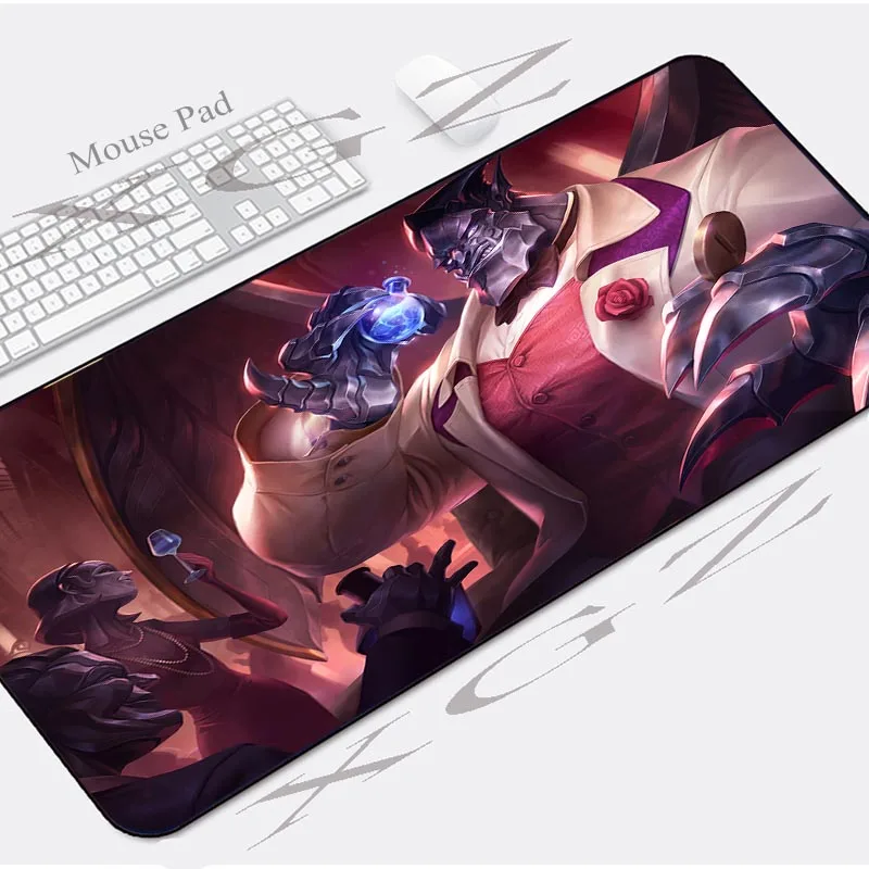 Большой игровой коврик для мыши XGZ Csgo с Черным Замком персонаж из аниме Brother