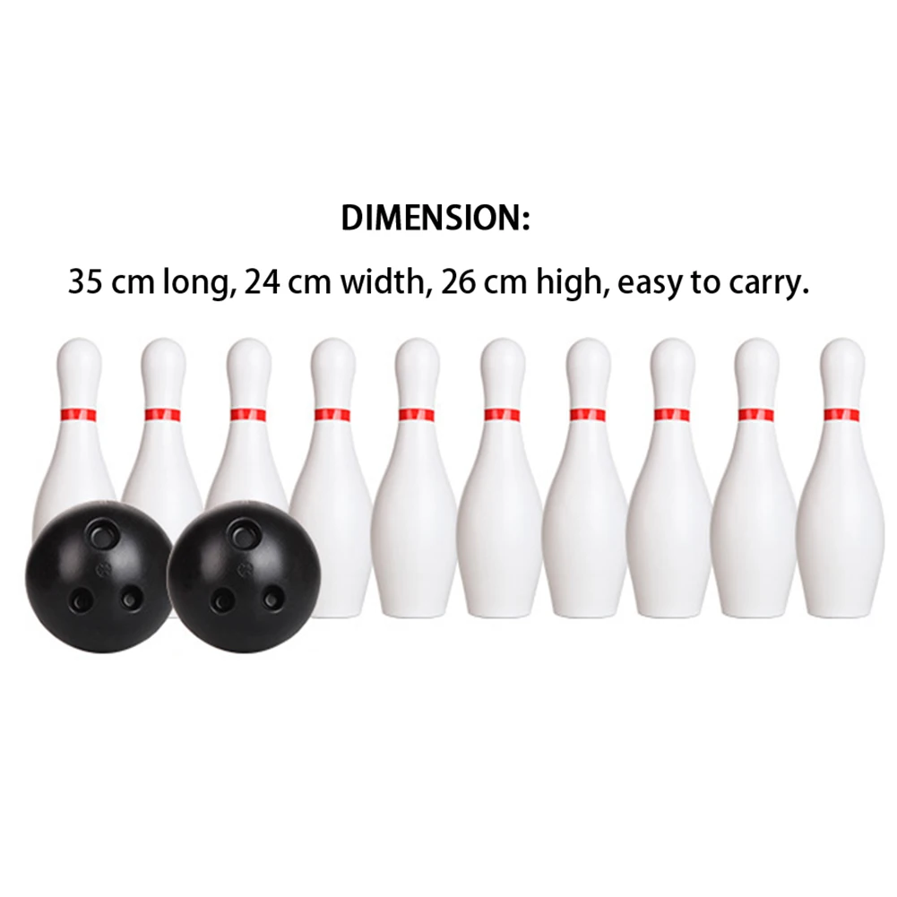 

Parent Child Toddler Kids Bowling Game Set Home Gifts Hand Eye Coordination Early Educational Intelligence Development Sport Toy