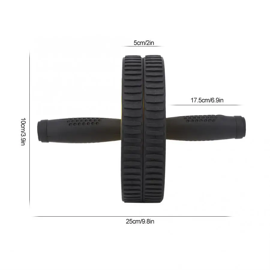 ABS ролик для брюшного пресса Упражнения Колесо Фитнес оборудование немой рук