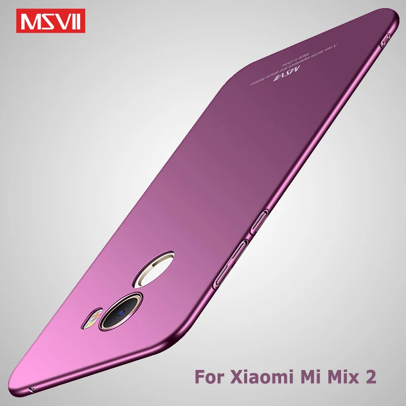 Для Xiaomi mi Mix 2 S Чехол Msvii Silm Матовые чехлы для Xiaomi mi Mix 2 S Чехол Xio mi x2 S PC чехол для Xiaomi mi x2S чехол