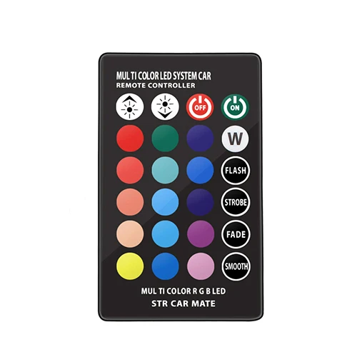 1 control T10 светодиодный W5W сигнальный светильник Canbus RGB свет для чтения 194 168 501 стробоскоп красочный многорежимный автомобильный лампочка с пультом дистанционного управления 12 В - Испускаемый цвет: 1 control