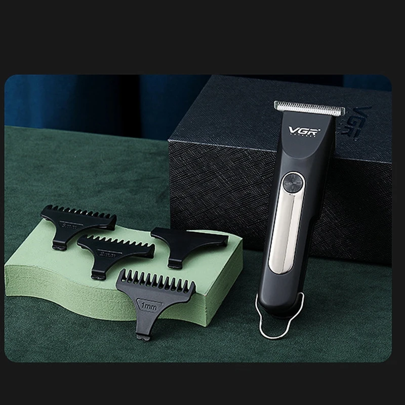

VGR V-120 Cordless Electric Hair Clipper Precision Blade Hair Trimer for Men USB Charging Barbershop Hair Clipper