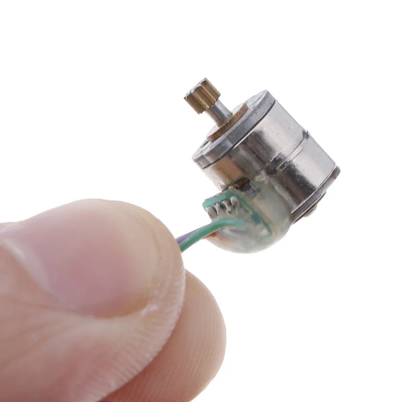 

1pc Mini Stepper Motor Metal Gear 2-phase 4-wire Micro 8mm Stepping Motor