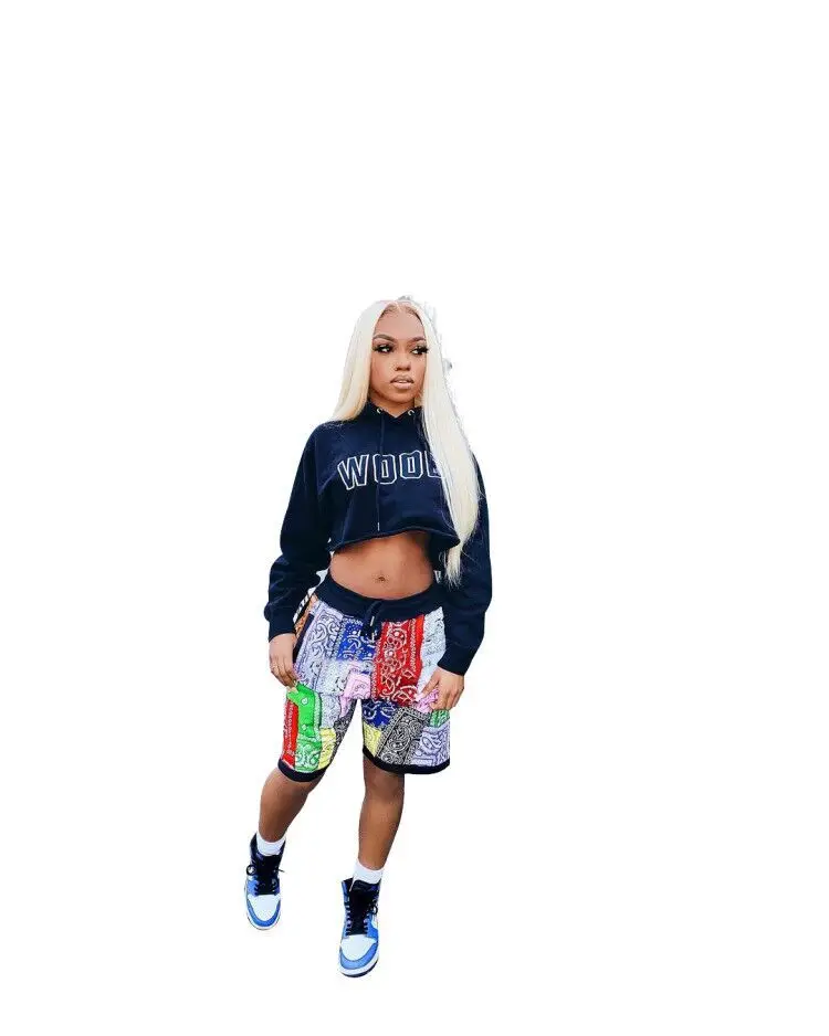 

Шорты спортивные женские с завышенной талией, винтажные свободные велосипедные Короткие штаны в стиле Харадзюку, модная уличная одежда для...