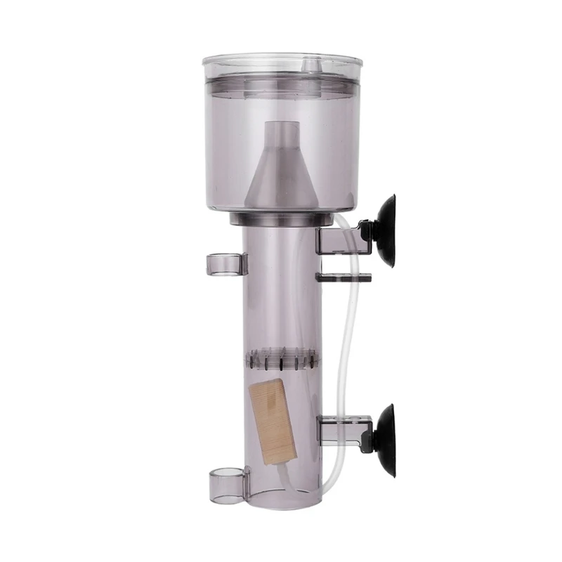 Аквариум морская рыба коралловый бак внутренний висячий протеиновый скиммер с воздушным приводом и древесно-каменным трубопроводом.