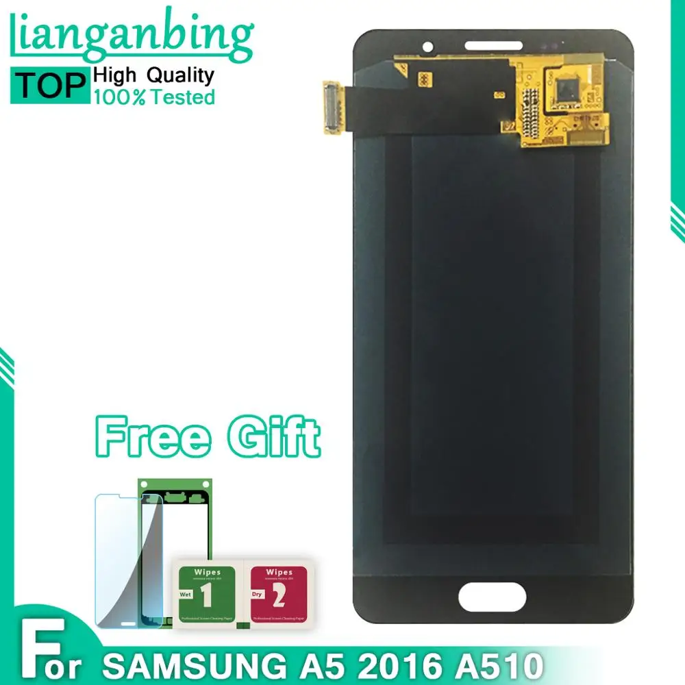ЖК дисплей INCELL AMOLED для SAMSUNG Galaxy A5 2016 A510 A510FD A510F A510M сенсорный экран дигитайзер в