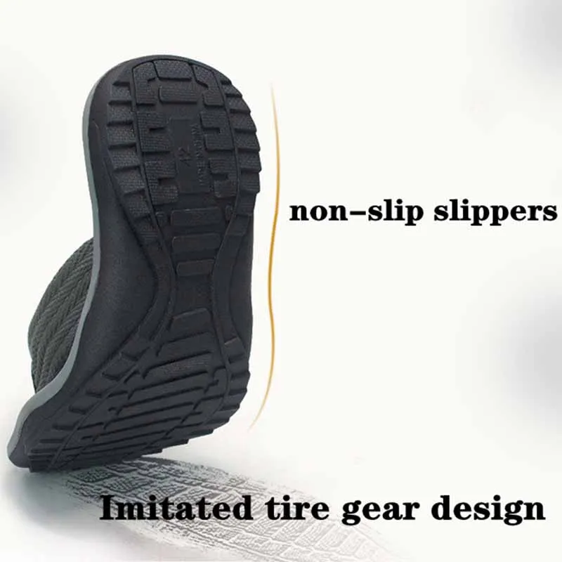 

Lizeruee Men Summer Slippers Beach Men Flip Flops Slipper tenis masculino Platform Sandal Skid-proof Soft Comfortable Shoes