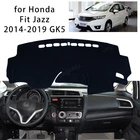Для консоли Honda Fit Jazz 2014-2019 GK5, замшевый коврик для приборной панели, защита от солнца