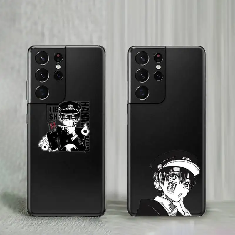 

Jamular Toilet Bound Hanako Kun Phone Case For Samsung A51 A32 A52 A71 A50 A12 A21S S10 S20 S21 Plus Fe Ultra